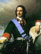 Paul Delaroche Peter I of Russia oil on canvas